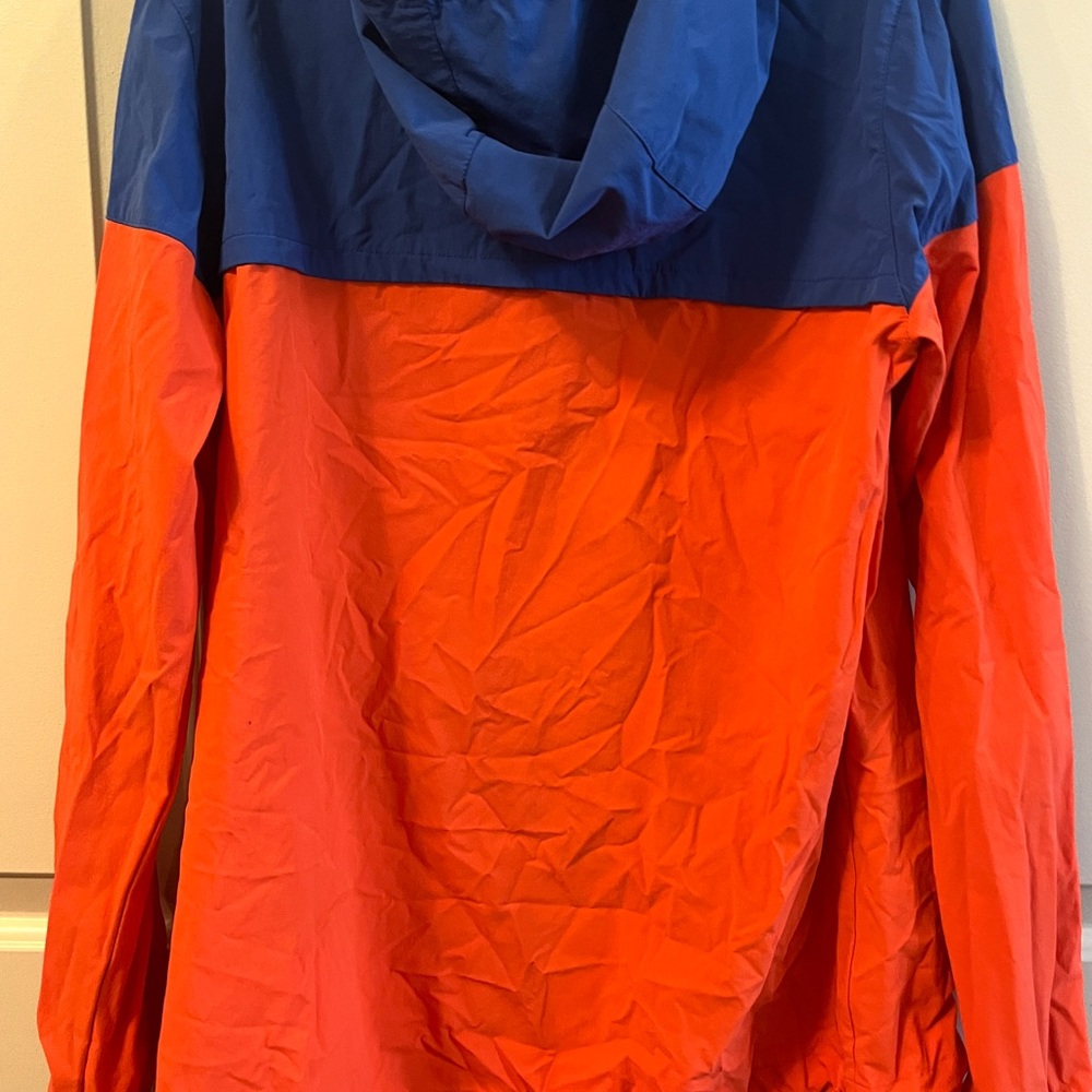 J. Crew x New Balance Women's Orange and Blue Windbreaker - Picture 4 of 4